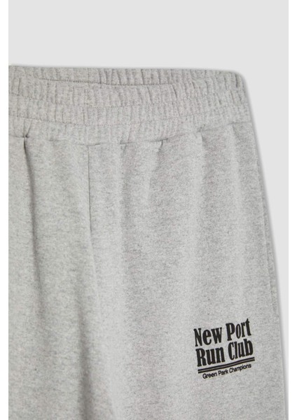 Coool Jogger Eşofman Altı Düz Beli Basic Düz Paçası Lastikli