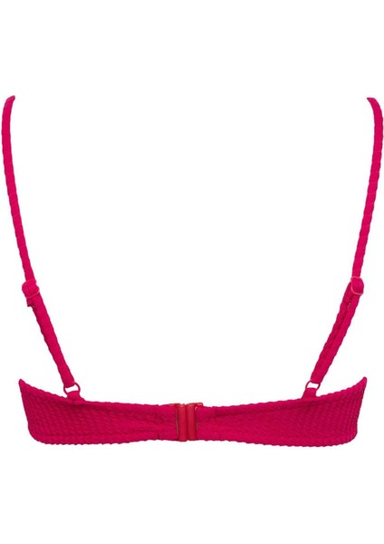 Regular Fit Bürümcük Bikini Üstü-Fall in Love B7207AX24SM