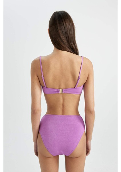 Regular Fit Yüksek Bel Bikini Altı-Fall in Love B7469AX24SM