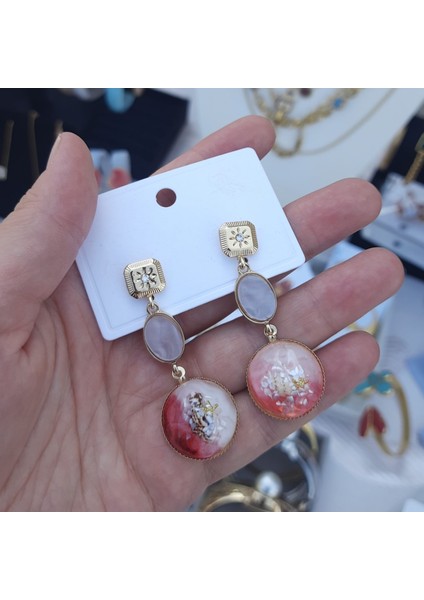 Vip Küpe Özel Seri Renkli Sallantılı fiyatları