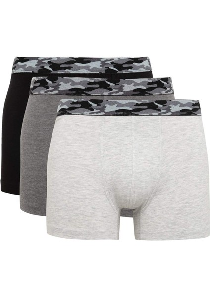 Regular Fit 3'lü Boxer C1536AX24SM