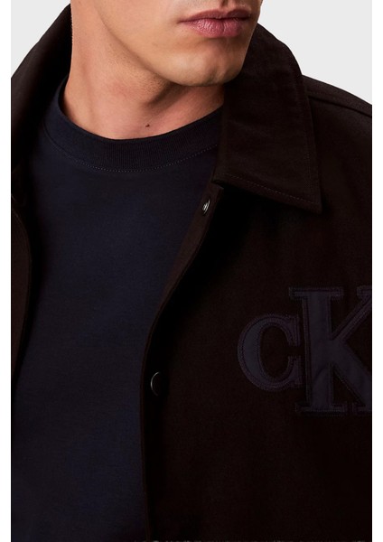 Pamuklu Regular Fit Logolu Bomber Ceket LV04RD400GUB1 Erkek Ceket LV04RD400G Ub1 fırsatları