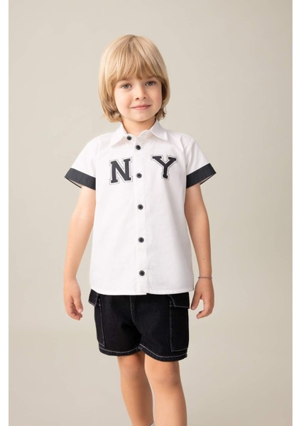 Erkek Bebek Jean Şort B6750A524SM