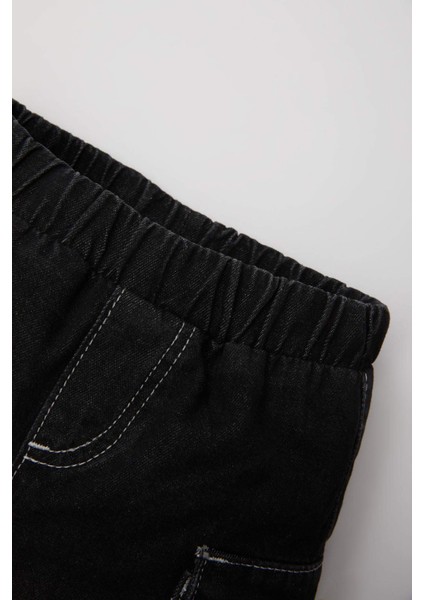 Erkek Bebek Jean Şort B6750A524SM