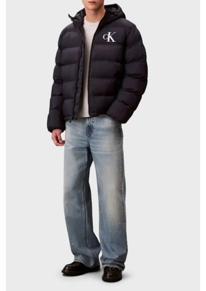 Kapitoneli Regular Fit Kapüşonlu Yaka Şişme Mont LV04RD528GCEF Erkek Mont LV04RD528G Cef fiyatları
