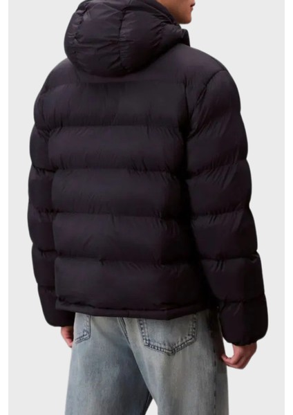 Kapitoneli Regular Fit Kapüşonlu Yaka Şişme Mont LV04RD528GCEF Erkek Mont LV04RD528G Cef modelleri