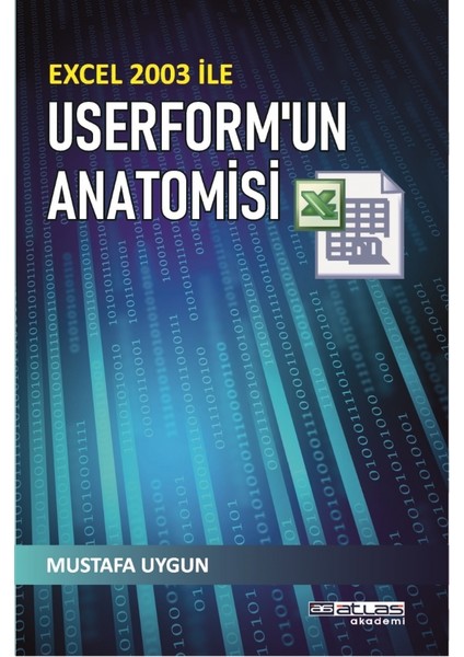 Excel 2003 ile Userform’un Anatomisi