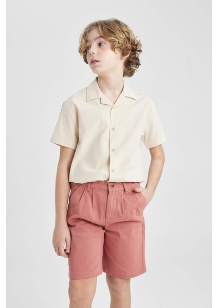 Erkek Çocuk Gabardin Şort B8940A824SP