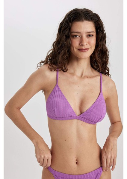 Regular Fit Bikini Üstü-Fall in Love B6943AX24SM