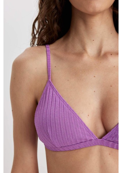 Regular Fit Bikini Üstü-Fall in Love B6943AX24SM