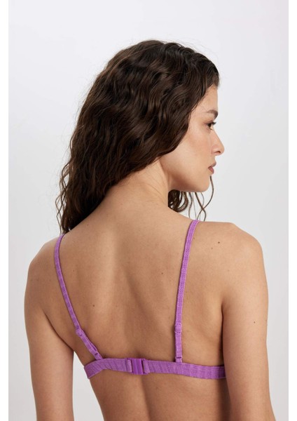 Regular Fit Bikini Üstü-Fall in Love B6943AX24SM