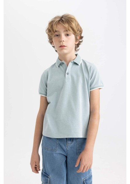 Erkek Çocuk Kısa Kollu Polo Tişört