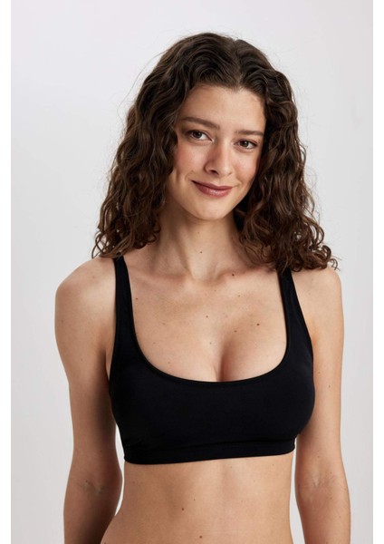 Regular Fit Bikini Üstü-Fall in Love