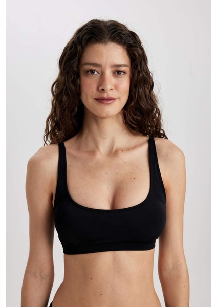 Regular Fit Bikini Üstü-Fall in Love