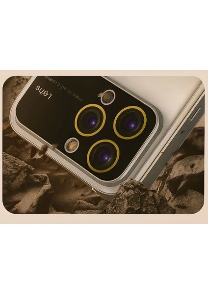 Iphone 14 Pro Max Kılıf Kamera Korumalı Magsafe Colourl Gümüş fırsatları