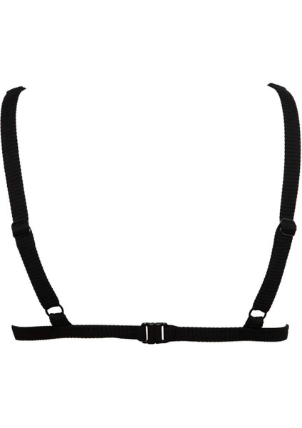 Regular Fit Ribana Basic Düz Bikini Üstü-Fall in Love