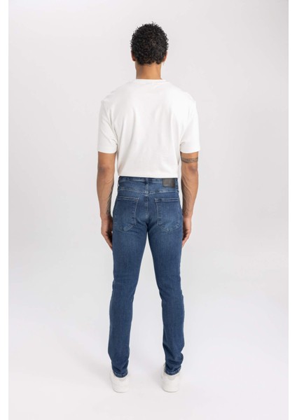 Carlo Skinny Fit Ekstra Dar Kalıp Normal Bel Ekstra Dar Paça Jean Pantolon C0688AX24SP