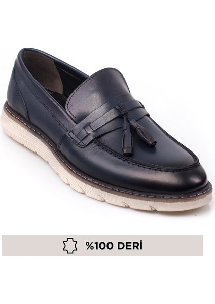 Hakiki Deri Italyan Tasarım Iç Dış Deri Erkek Ayakkabı