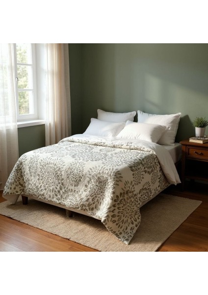 Lüks Pamuklu Battal Boy Yatak Örtüsü 250*260