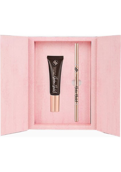 Noha Nabıl Brow Power Set, Feather Up Brow Gel-Graphic Brow Pencil ile Kusursuz Kaş Tanımı fiyatları