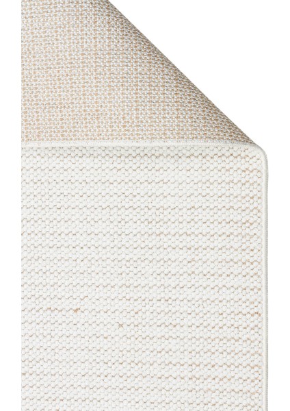 Motto Mot Plain Beyaz - Yumuşak Dokulu Modern Halı