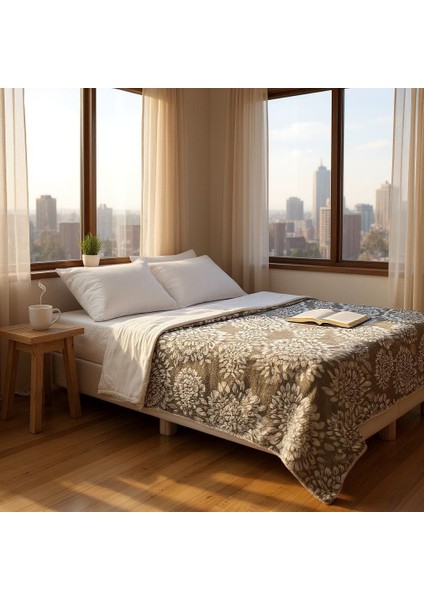 Lüks Pamuklu Battal Boy Yatak Örtüsü 250*260 fırsatları