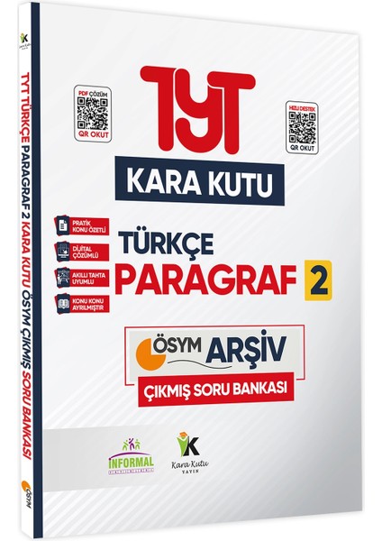 YKS-TYT-AYT'nin Kara Kutusu Eşit Ağırlık Altın Paket Set Konu Ö. Dijital Çözümlü Soru Bankası