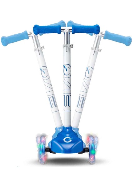 Evo Işıklı Move N Groove Mavi Üç Tekerlekli Scooter fırsatları