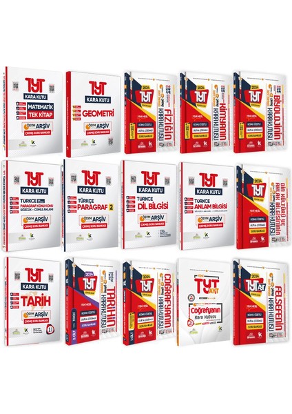 YKS-TYT'nin Kara Kutusu Sözel Altın Paket Set Konu Ö.dijital Çözümlü ÖSYM Çıkmış Soru Bankası
