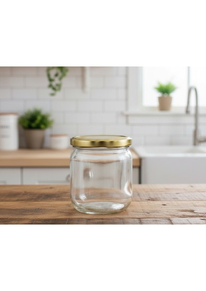 425 cc Cam Kavanoz 6'lı – Magnolia,tatlı, Reçel, Bal ve Sunum Kavanozu fiyatları