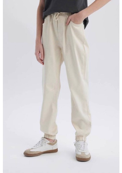 Erkek Çocuk Jogger Pantolon Standart Paça Gabardin fırsatları