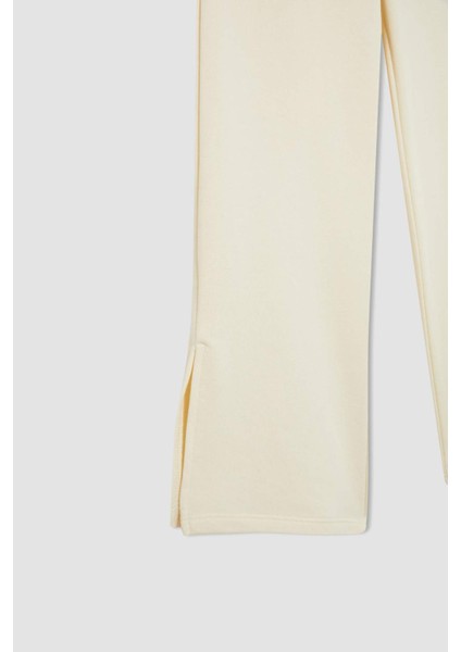 Kız Çocuk Wide Leg Geniş Yırtmaçlı Paça Pantolon C0310A824SM