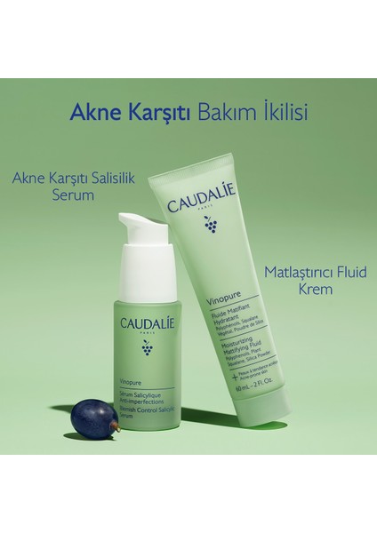 Caudalie Vinopure Mattifying Fluide 40 ml