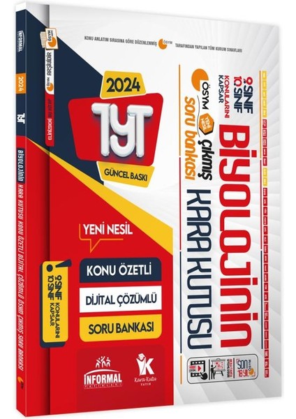 2024 YKS-TYT'nin Kara Kutusu Eşit Ağırlık Altın Paket Set Konu Ö.dijital Çözümlü Çıkmış Soru Bankası