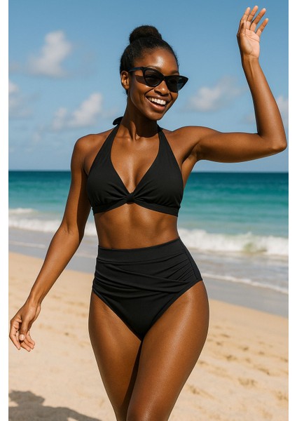 Triangle Twist Toparlayıcı Bikini Takım fırsatları