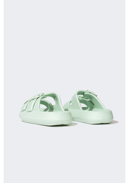 Kız Çocuk Yüksek Taban Çift Bantlı Eva Terlik B8475A824SM