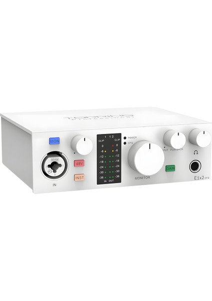 Topping Professional E1X2 Otg | White Yüksek Kalite Usb-C Ses Kartı: 1-Giriş/2-Çıkış 24BIT/192KHZ, 8...600OHM Arası Kulaklıklara Kadar Kullanılabilir. (Pc/mac/ios/android) fiyatları