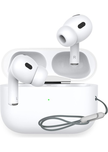 FS97 Kablosuz Bluetooth 5.3 iOS ve Android Uyumlu, Kablosuz Şarj Özellikli TWS Kulak İçi Kulaklık – Beyaz