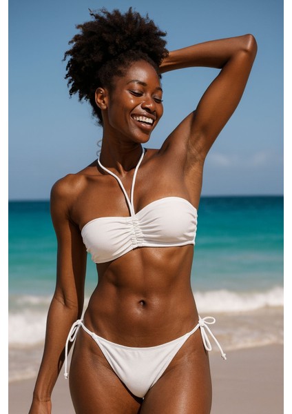 Straplez ipli bikini takım fırsatları