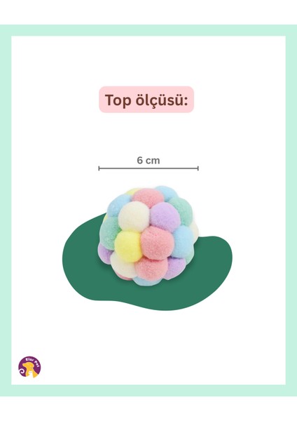 Renkli Kedi Oyuncak Isırmaya Dayanıklı Kedi Topu Kedi Oyuncak fırsatları