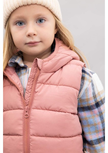 Kız Bebek Kapüşonlu Şişme Yelek A2475A524AU