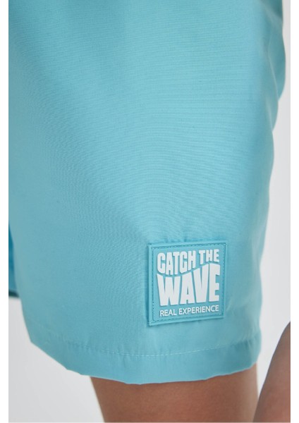 Erkek Çocuk Deniz Şortu B7494A824HS