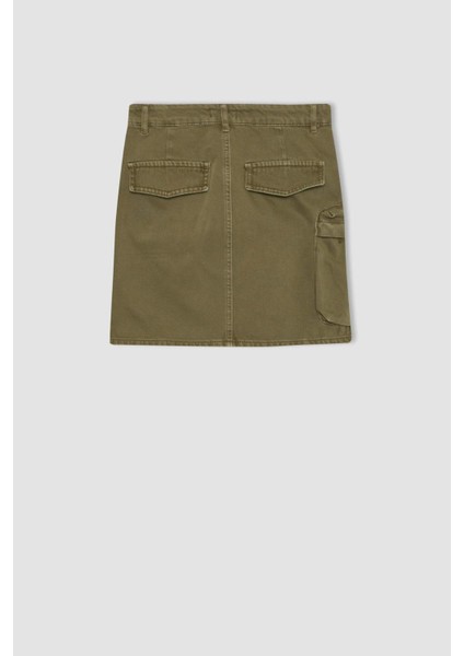 Coool Kargo Fit Gabardin Mini Etek C1890AX24SP