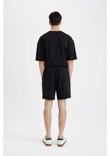 Regular Fit Düz Paça Basic Düz Şort B8672AX24SM