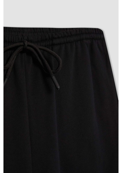 Coool Jogger Eşofman Altı Düz Beli Paçası Lasitkli Kargo Cepli Basic Düz C1444AX24SP