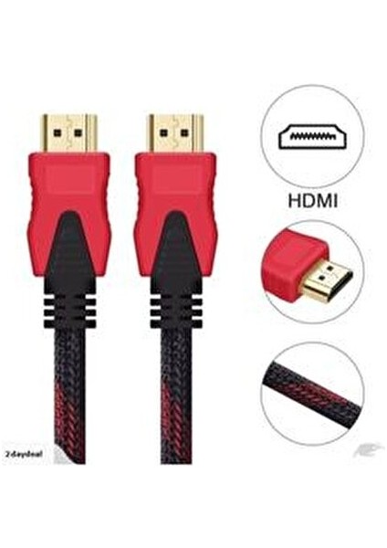 15 Metre HDMI Kablo Örgülü Dayanıklı Tasarım 5Gbps Veri Transfer Hızı modelleri