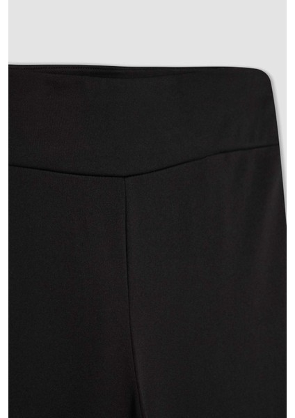 Sporcu Jogger Eşofman Altı Geniş Bol Paça Basic Düz Skuba Dalgıç Kumaş A0566AX24SP