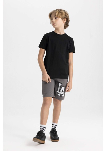 Erkek Çocuk Baskılı Şort C1853A824SM