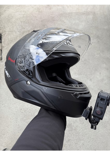 Hcj C10 Kask İçin Aksiyon Kamerası Kask Çene Bağlantı Aparatı Chin Mount