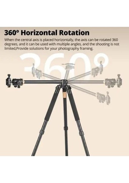 999H Alüminyum Horizantal Multi Fonksiyon Tripod-Monopod fırsatları